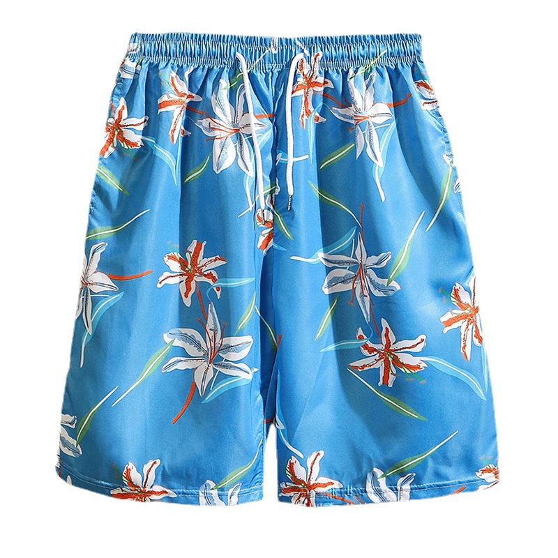 Summer men's Beach pants Beach Shorts foreign trade tail goods Korean casual men's five Shorts stall supply