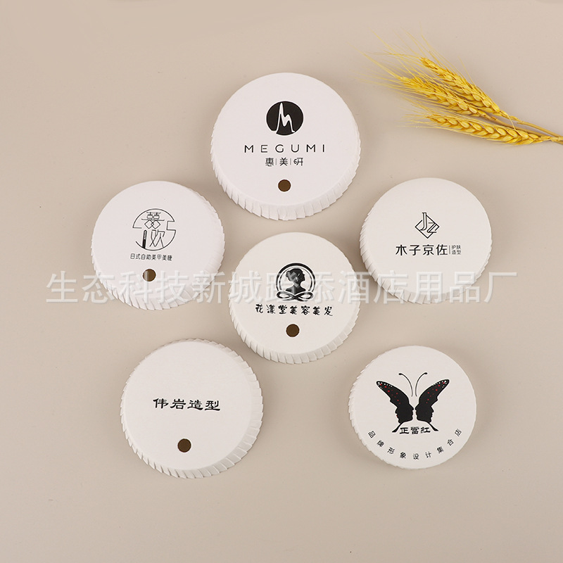 Одноразовая крышка для стаканов, гостиничные принадлежности, печать логотипа от производителей