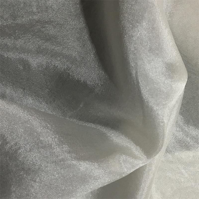 16 Foreign Spinning 5mm 114 Door Width 43 Shuttle Silk Fabric Dyed Scarf Lining Insulated Thick Colorful Flag