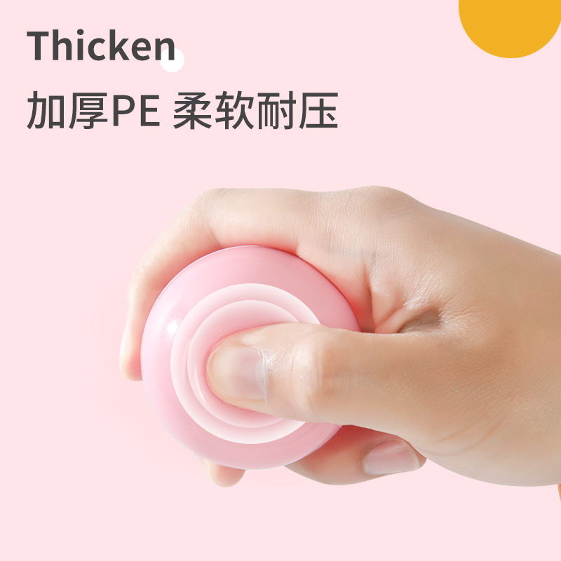 Ocean Ball Wholesale Children's Amusement Park Naughty Castle Internet Celebrity Wave Ball Colorful Environmentally Friendly Thickened Plastic Children's Ball