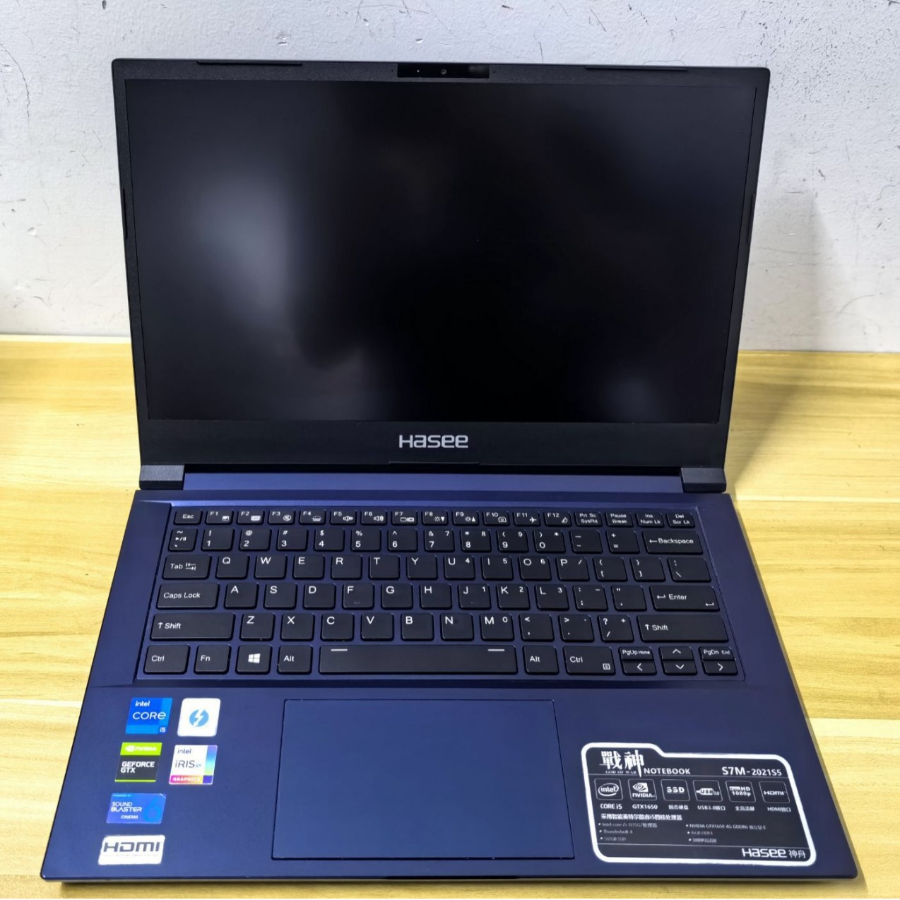 Ноутбук Ares S7M 14 дюймов тонкий и легкий I5-1135G7/Gtx1650 металлический корпус бизнес ноутбук офис