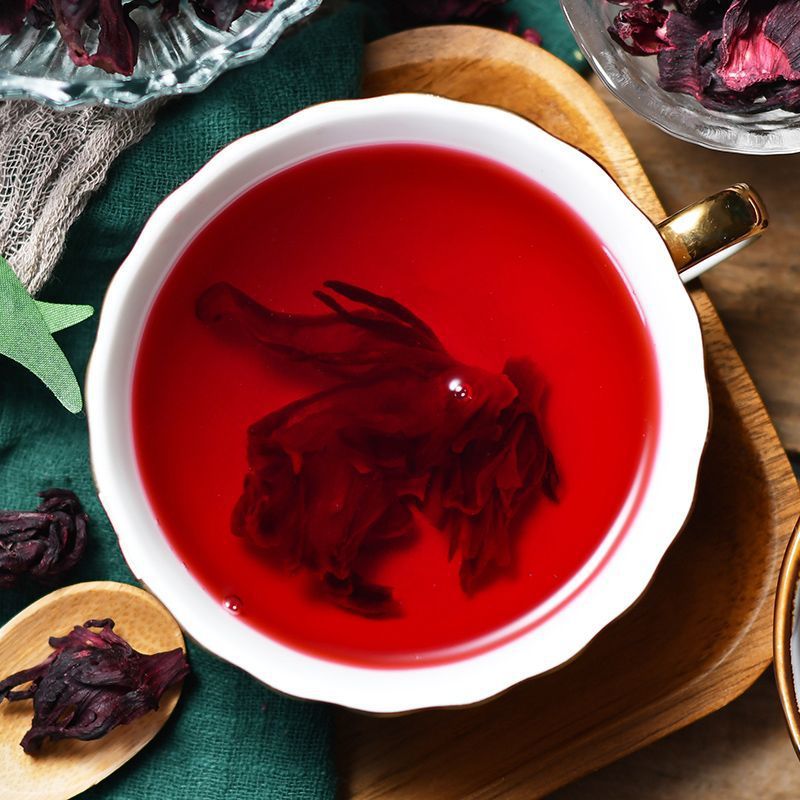 Roselle Flower Bags, Genuine Dried Roselle Flowers, Whole Natural Large Flowers, Soaked in Water and Wine, Sour Plum Soup Ingredients