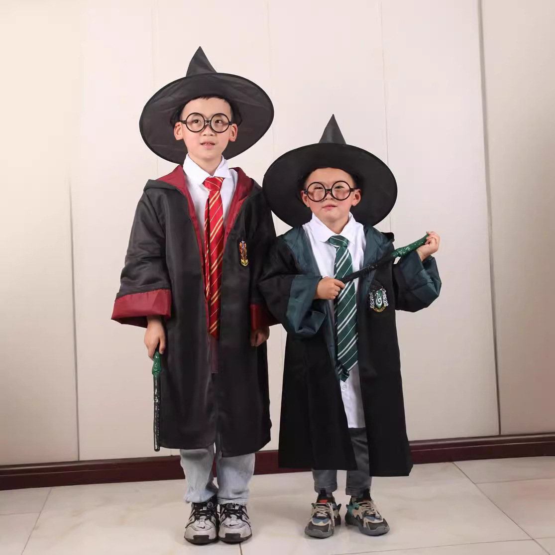 Волшебная мантия Гарри Поттера для взрослых и детей, комплект косплея аниме Хэллоуин