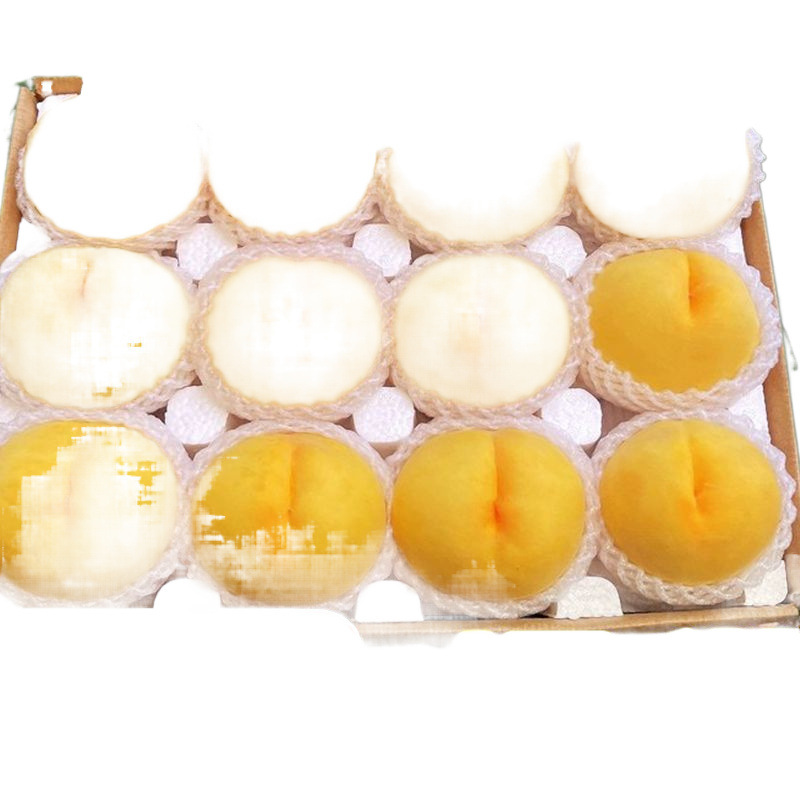 Jinxiu Huangtou Pure Sweet Large Yellow Peach Fresh Fruit Peach Crisp Sweet Fuzzy Peach Whole Box