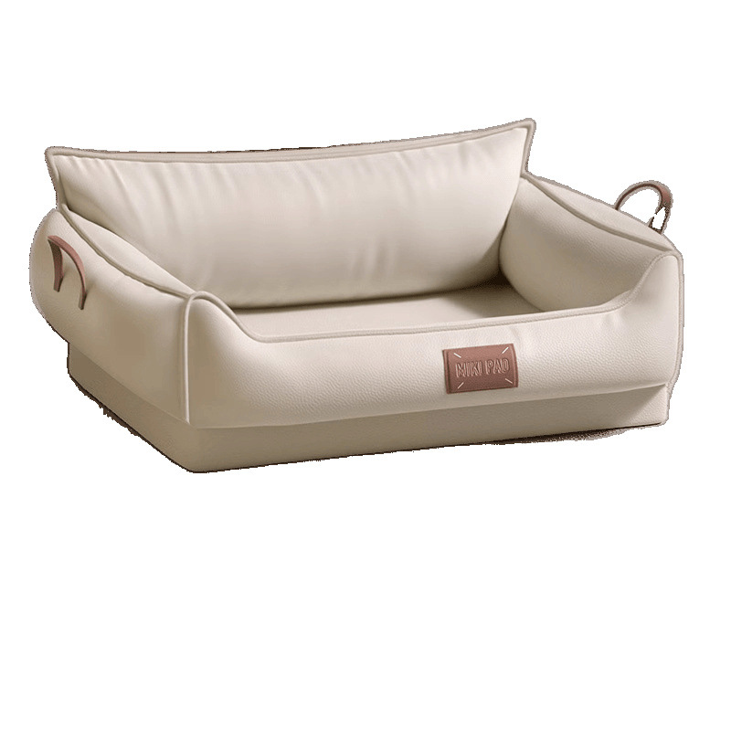 Dog Kennel for All Seasons, Warm and Bite-Resistant in Winter, Medium and Large Dog Kennel Sofa, Reclining and Sleeping Waterproof Dog Mattress