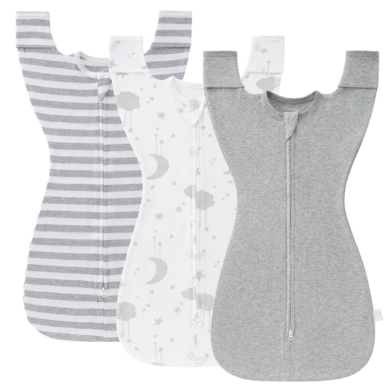 Зарубежная торговля Европой и Америкой новорожденный противоукачивающий конверт для сна с поднятыми руками