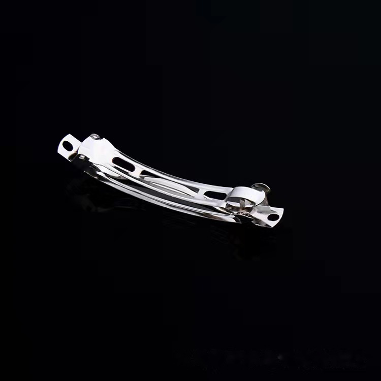 Korean handmade DIY hair clip accessories alloy three automatic clip children spring clip domestic ordinary