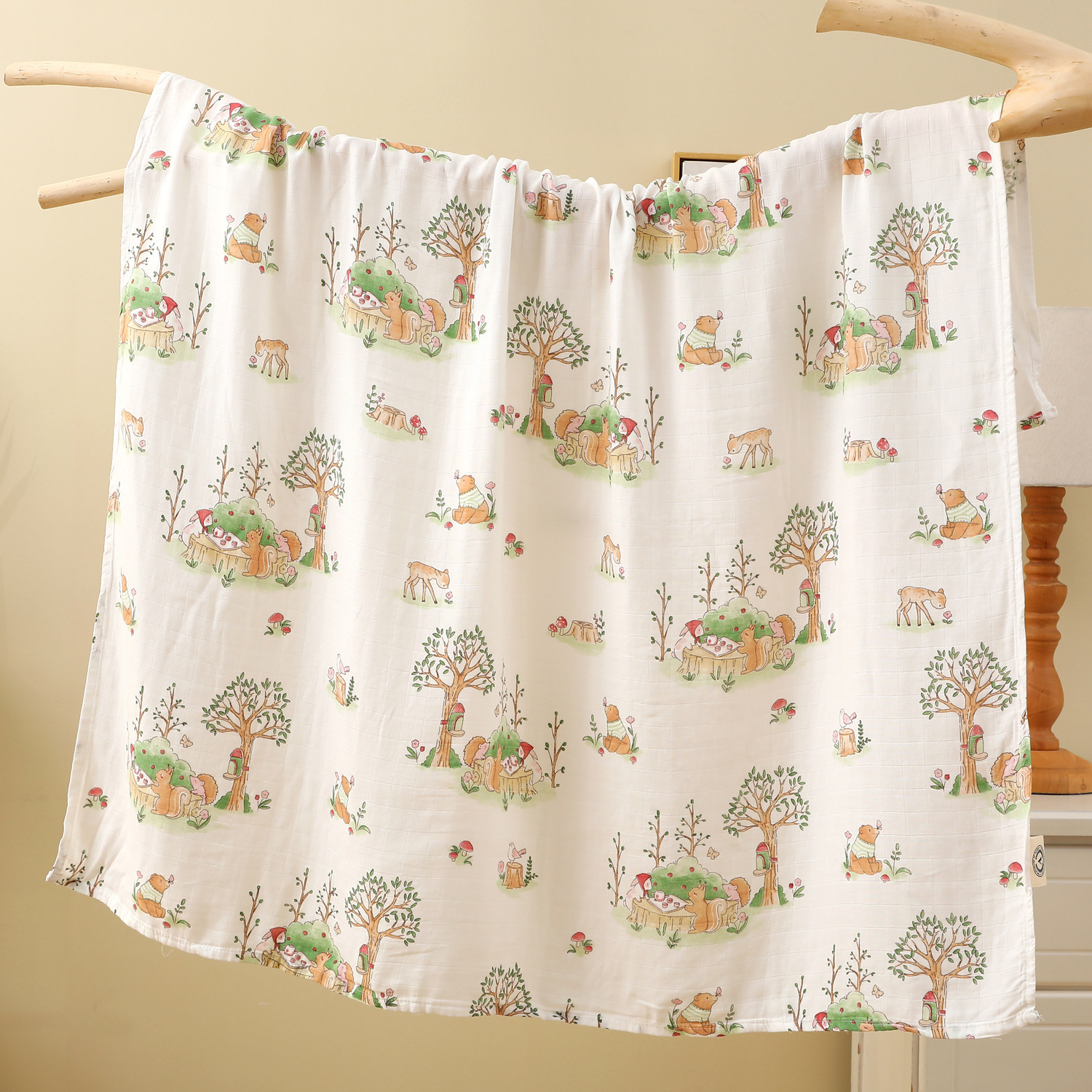 Охлаждающий бамбуковый хлопковый плед для новорожденных детский марлевый плед для сна солнцезащитный плед для укутывания плед для младенцев