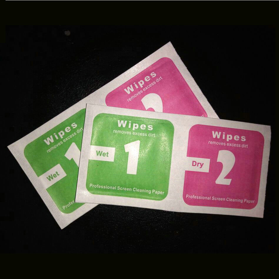 Spot supply mobile phone screen special wipe wipes mobile phone wipes bag mobile phone film alcohol bag wholesale