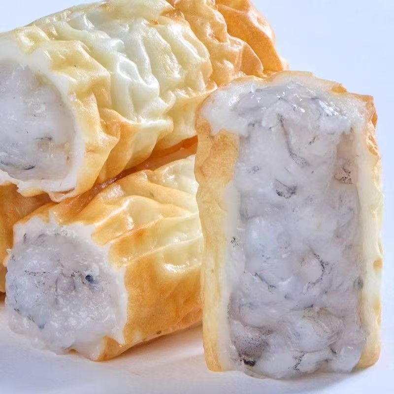 Delicious Cod and Shrimp Slippery 500G/Bag Sandwich Bamboo Shrimp Slippery Commercial Wholesale Hot Pot Skewers Frozen Ingredients