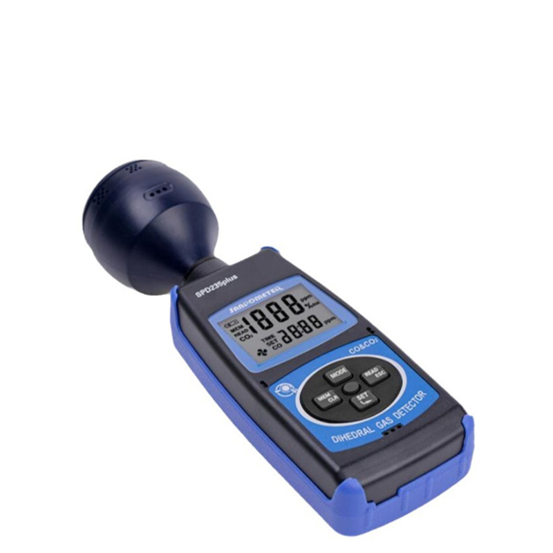 Xinbao Portable Carbon Monoxide Carbon Dioxide Pump Gas Detector SPD235plus