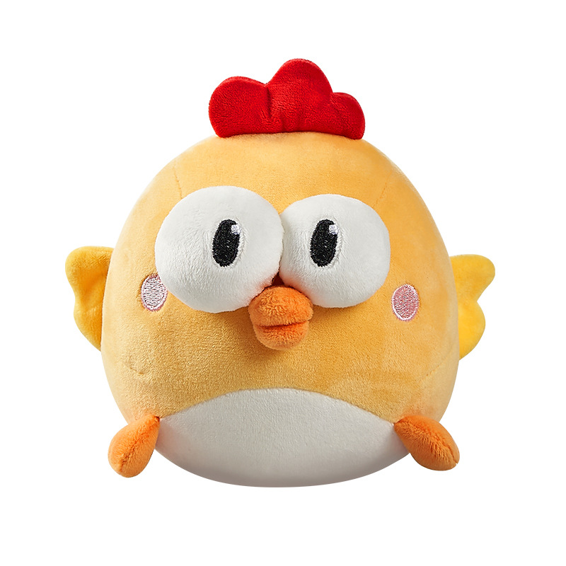 Amazon Cross-border New Product Baby Learning to Climb Toy Puffer Chicken Rechargeable Plush Toy