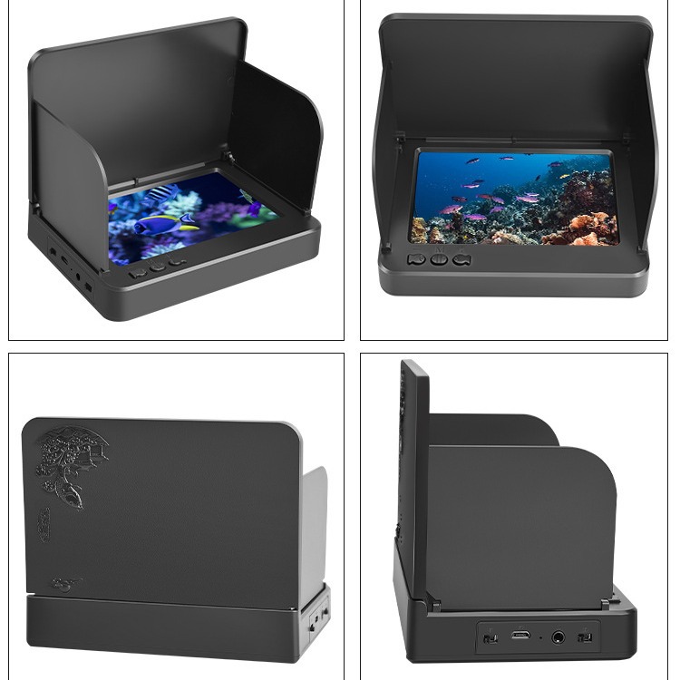 Cross-border special for the new 5-inch fish finder anchor fish HD visual camera infrared night vision probe underwater to find fish