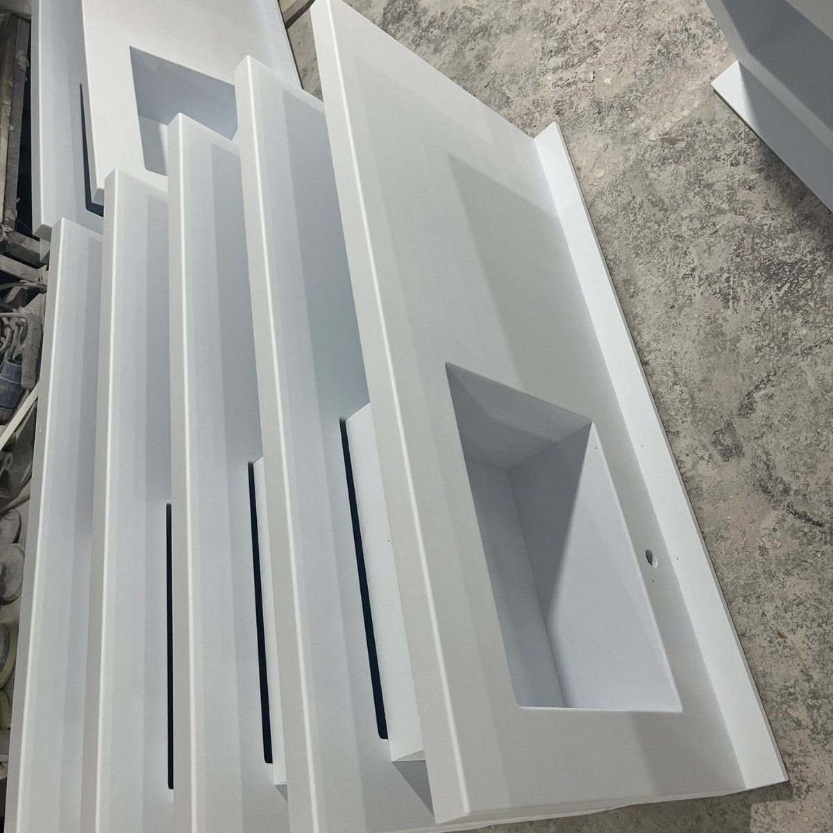 Artificial Stone 6-30mm Thick Acrylic Wholesale Artificial Stone Slab Shopping Mall Hospital Acrylic Artificial Stone Slab