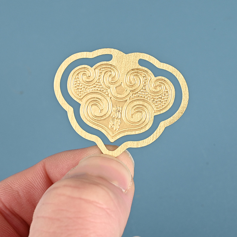 Metal Bookmarks, Customized Chinese Style Cultural and Creative Cut Out Bookmarks, Scenic Spots, Peripheral Souvenirs, Chinese Souvenirs, Bookmarks, Gift Boxes