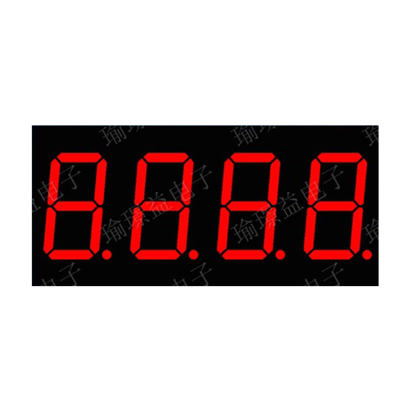 LED digital tube 0.36 inch four-digit red digital tube 3461AS/BS static constant light inlaid digital tube