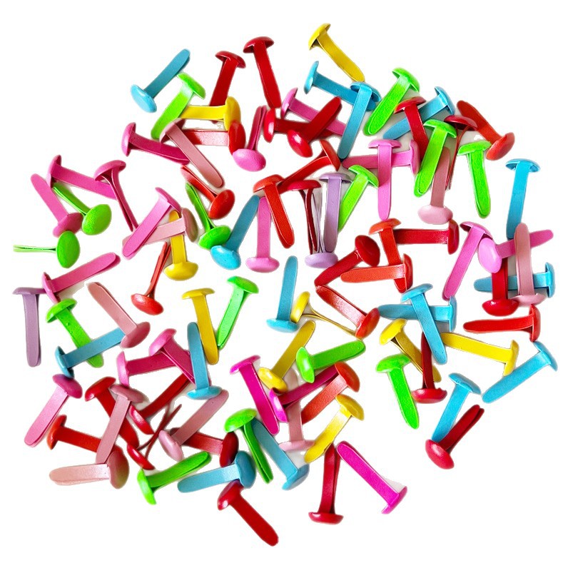 Amazon's Best-Selling Colorful Two-Legged Nails, Two-Legged Nails, Two-Legged Nails, Kidsren's Handmade Paper Toys, Picture Book Binding Materials