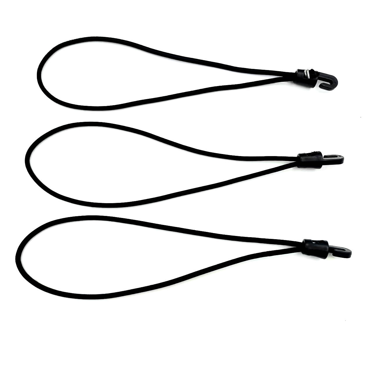 4MM cargo binding latex luggage rope motorcycle electric car elastic binding belt hook elastic binding rope flat rope