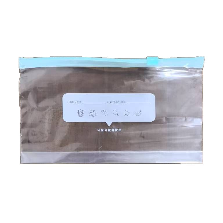 Food Grade Fresh-keeping Sealed Bag Cross-border Special Supply Zipper Zipper Bag Nut Self-sealing Bag Sealed Fresh-keeping Bag