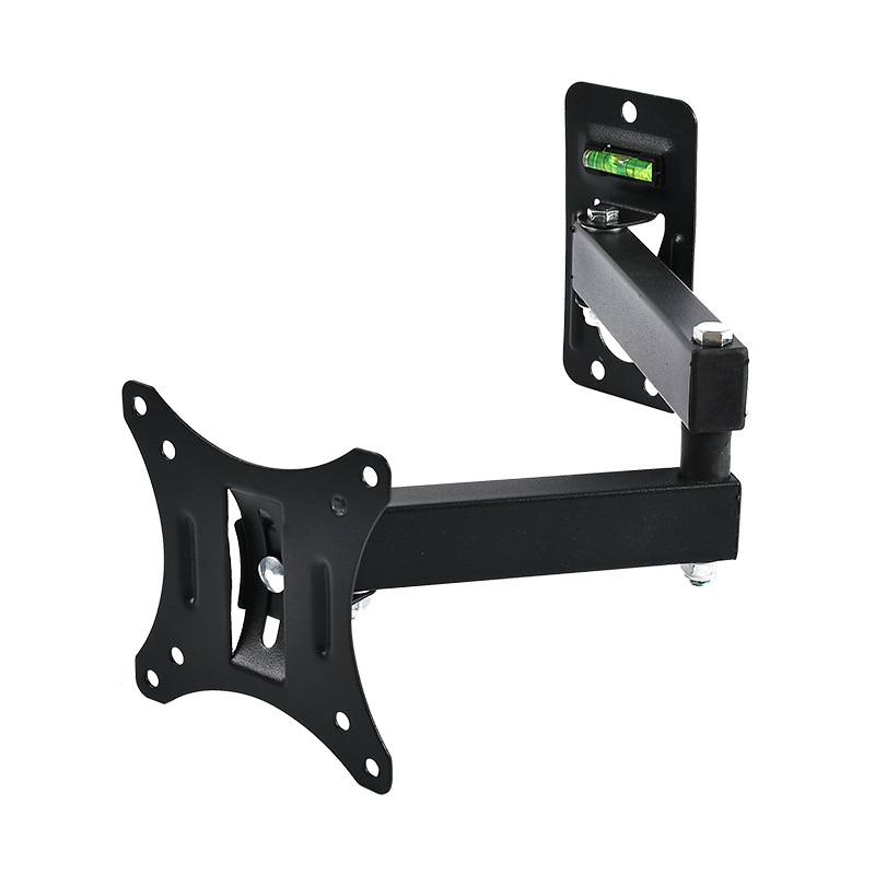 In stock supply 10-32-inch TV Display Bracket telescopic rotating wall hanging display rack computer wall hanging rack