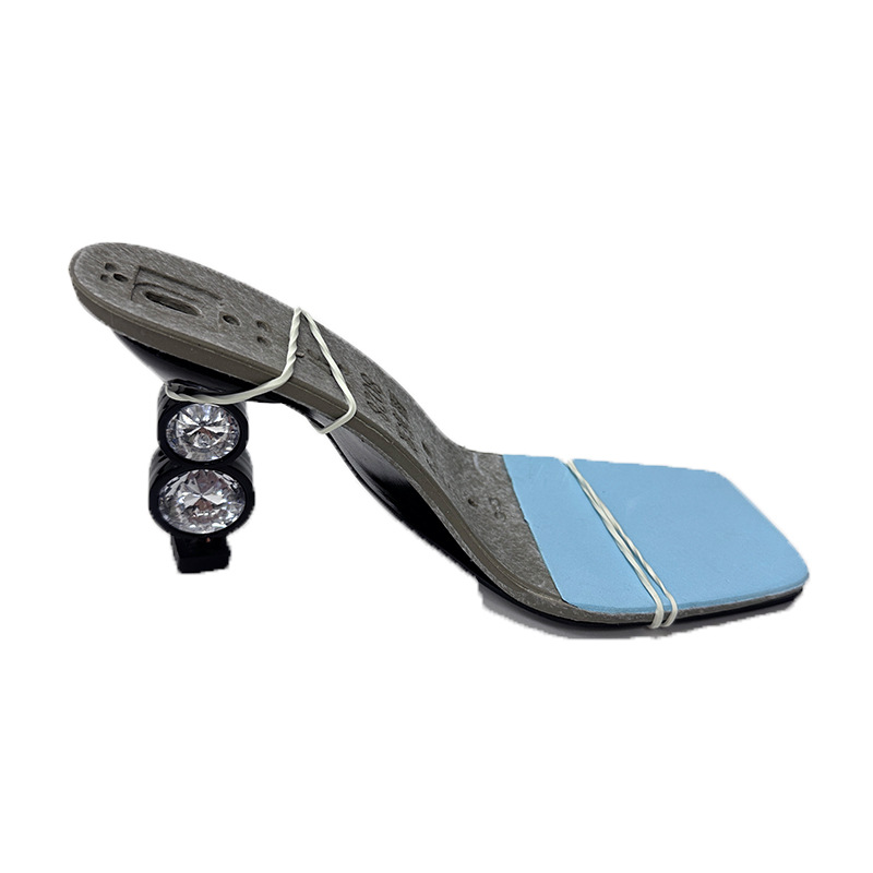 Factory Wholesale Direct Sales High Heels Sandals Pp Midsole Outsole Heel Matching Sole Semi-Finished Products