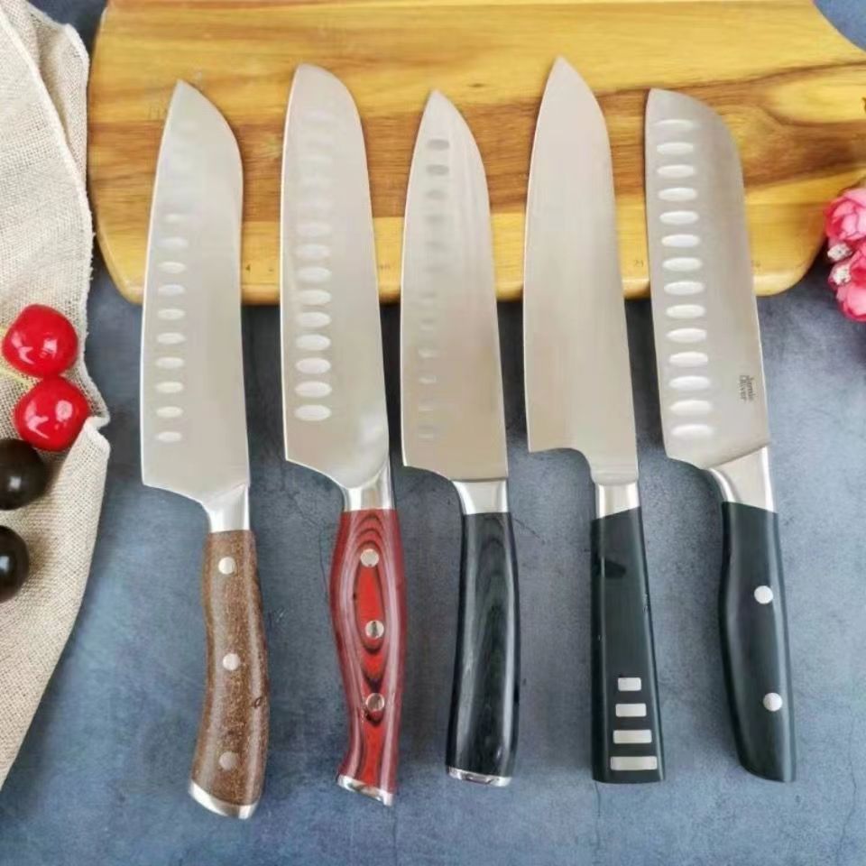 Foreign Trade Kitchen Knives, Chef's Knives, Cooking Knives, Fruit Knives, Santoku Knives, Stainless Steel Fruit Knives, Kitchen Cutlery, Made in Yangjiang