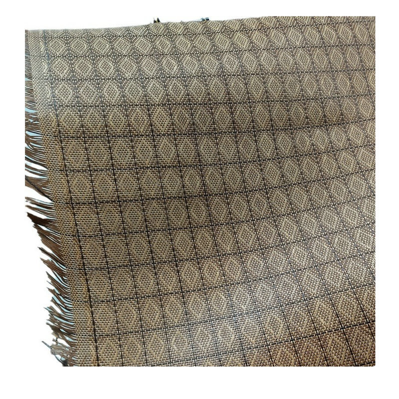 Wholesale Roman lattice rattan mat semi-finished double-sided mat wool folding mat wool flax mat rattan mat mat mat mat mat fabric