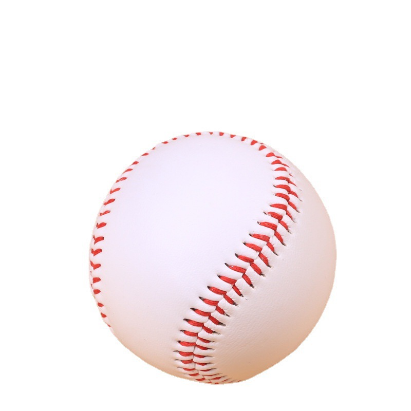9 inch hard training soft baseball hard filling throwing practice softball suitable for wooden bat baseball factory direct sales