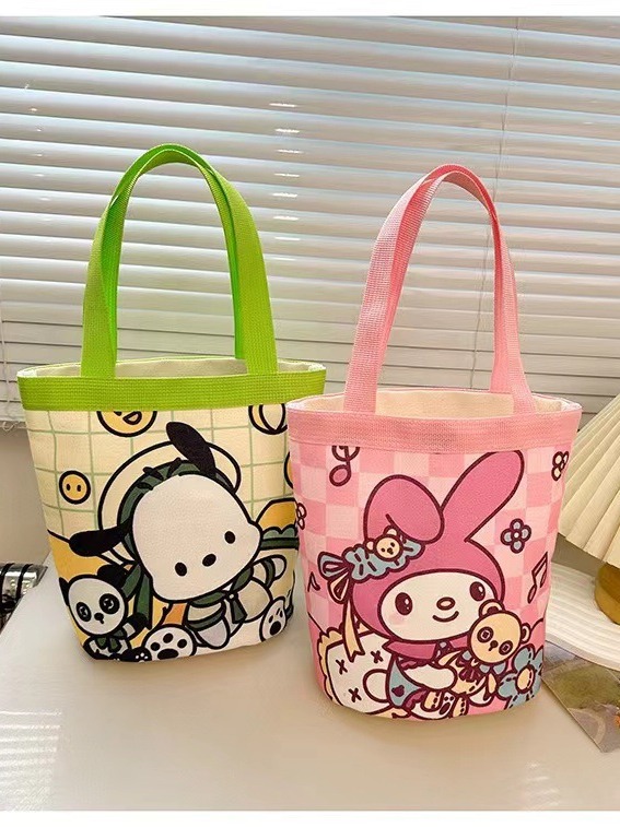 Сумка-ведро портативная для девочек сердце мама ланч-бокс работа маленькая сумка детская граффити