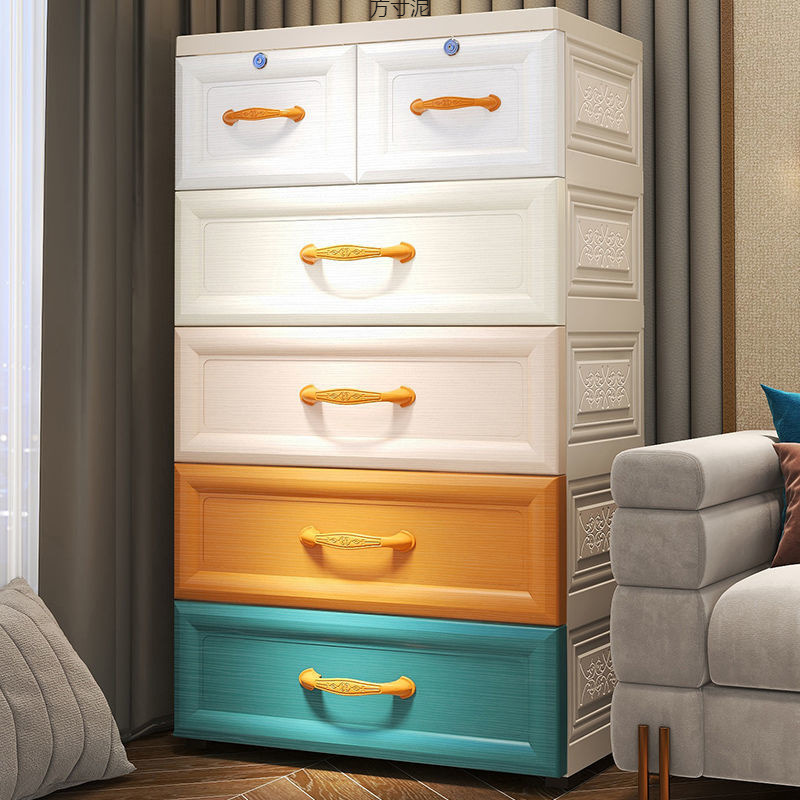 Большой шкаф для хранения, ящик на колесах, многоуровневый шкаф для игрушек, детский шкаф для хранения