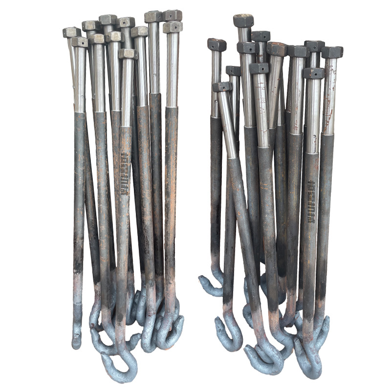 Hook type shot blasting machine accessories 1 ton 2 ton 3 ton 5 ton forged round steel wear-resistant hook hoisting assembly rotating gear