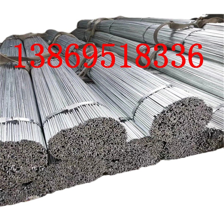 Spot galvanized disc round hot-dip galvanized round steel grounding lightning protection galvanized steel galvanized disc fixed-length galvanized Rod