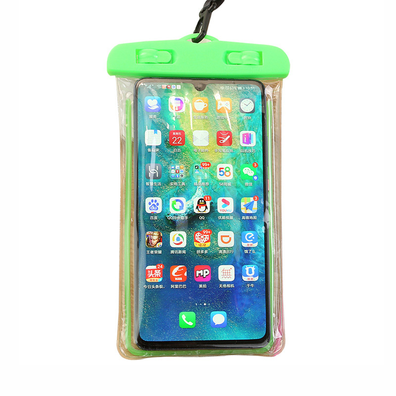 Special Sealed Waterproof Bag for Swimming, High Transparency, Waterproof, Touch Screen Camera, Mobile Phone Storage Bag, Halter Neck, Seaside Diving Bag