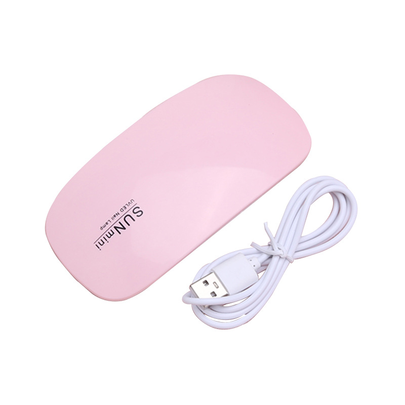 Small nail lamp Mini Mouse lamp Nail Polish glue baking lamp phototherapy machine handheld nail UV lamp SUNMINI