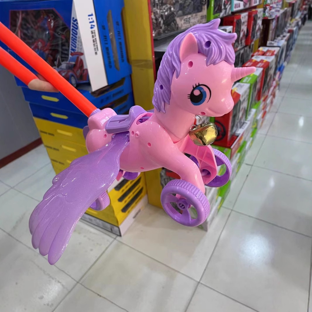 Children's Push Airplane Baby Toddler Trolley Toy Kindergarten Boys and Girls Push and Push Music Stall Toys