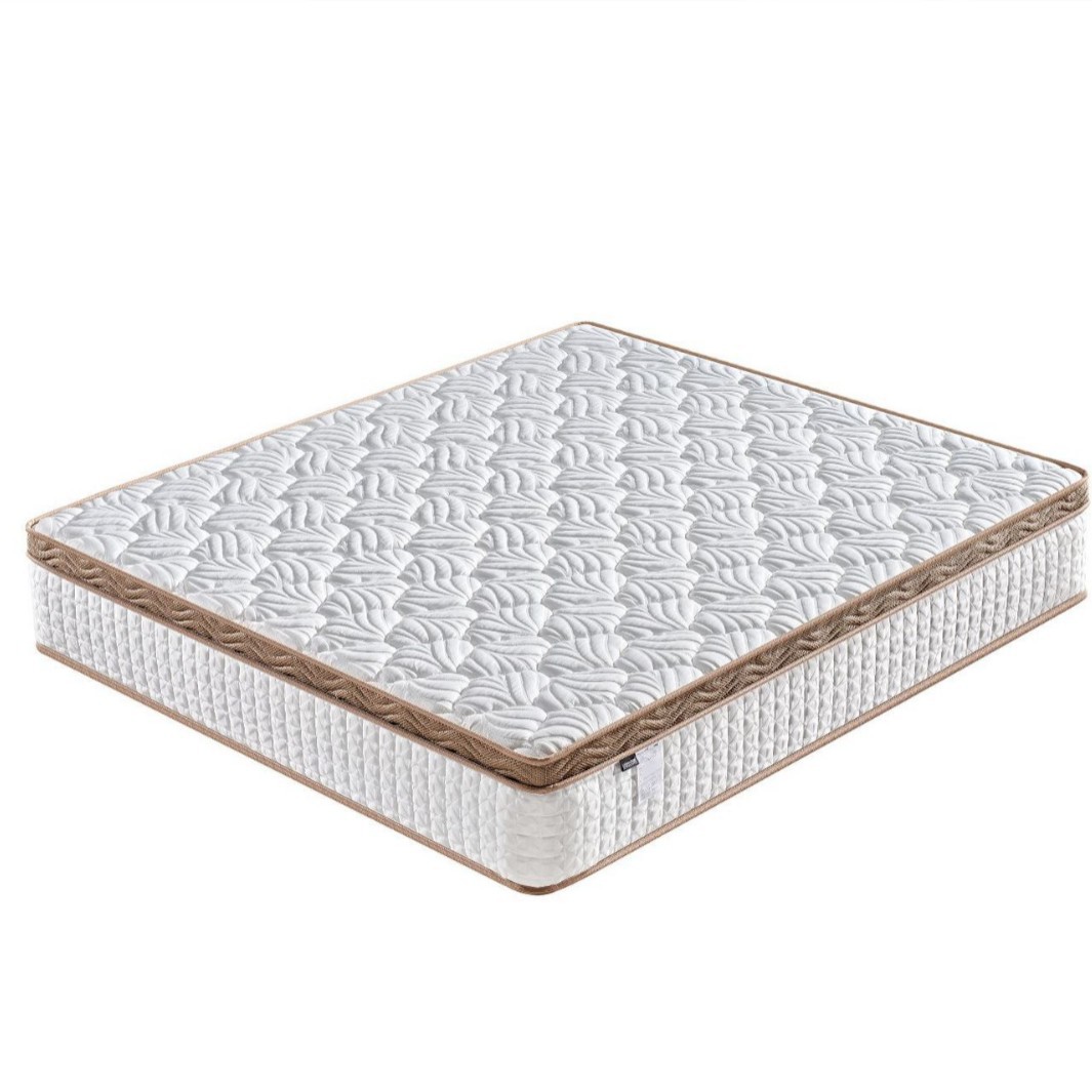 Cross-Border Memory Foam Pocket Spring Mattress with Orthopedic Compression Roll Packaging, Independent Spring 32cm Thickened Mattress, Silent
