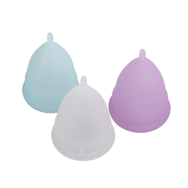 Factory Supply Silicone Menstrual Cup Female Menstrual Cup Aunt Leak-proof Soft Menstrual Cup Instead of Sanitary Napkins