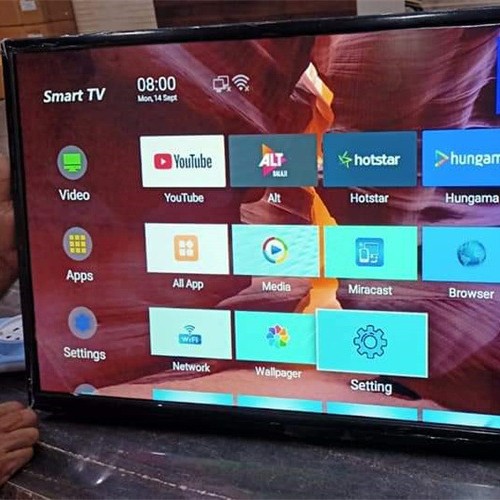 Factory Customized 2K4K Smart Network Lcd Tv Ledqledgoogletvwebos Narrow Edge