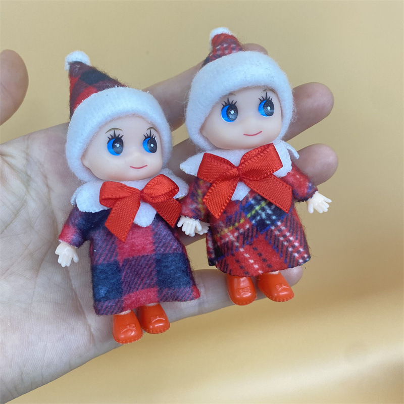 Cross Border Hot Selling Christmas Bookshelf elf Doll Christmas elf Doll Ornaments