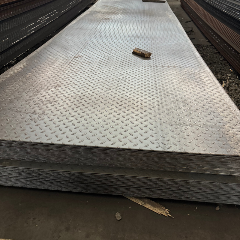 Q235B Pattern Plate Thickness 1Mm-20Mm Pattern Steel Plate Stair Tread Plate Direct Sales from Manufacturers in Jiangsu, Zhejiang and Shanghai