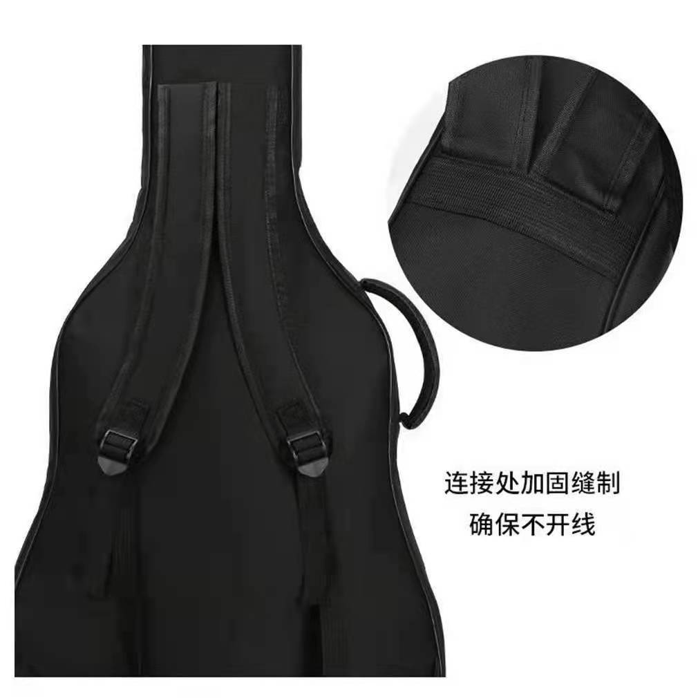 Factory Direct Shoulder Cotton Electric Bass Bag Electric Bass Backpack Electric Guitar Bag Thickened Cotton 8mm Backpack