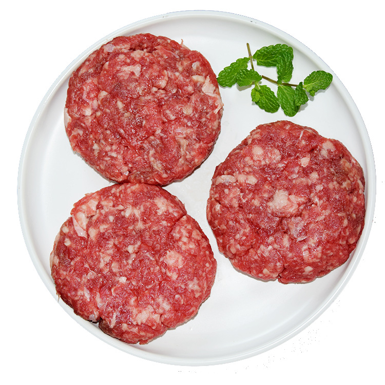 Rockwell Den Hand-Made Beef Patties, Hamburger Patties, Semi-Finished Beef Patties, Pre-Made Dishes, Commercial Wholesale, Chain Catering