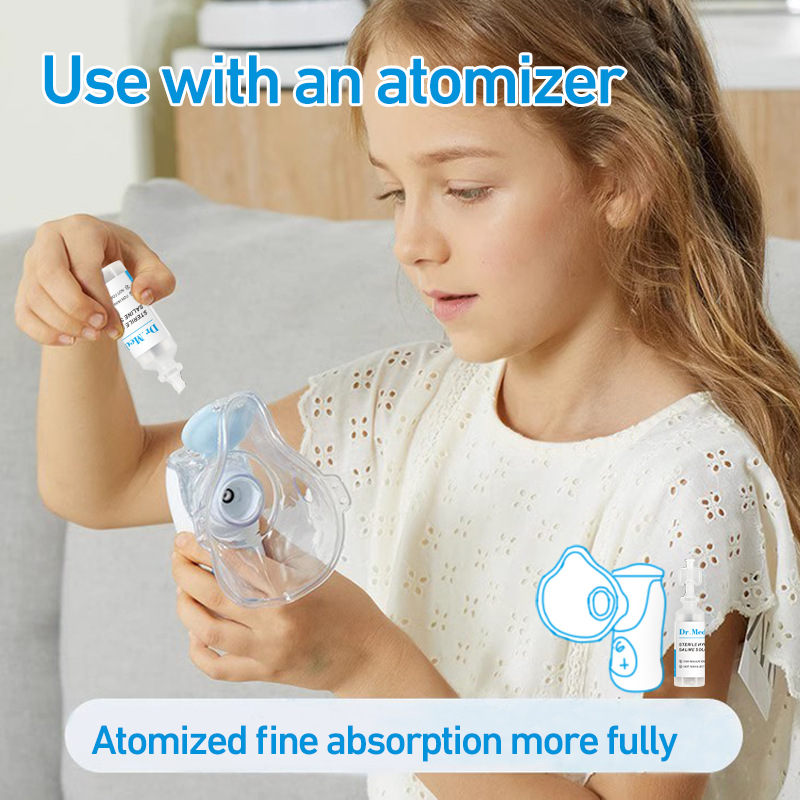 0.9 Sodium Chloride Sterile Normal Saline Atomized Solution Tattoo Apply Face and Nose Wash Small Saline solution