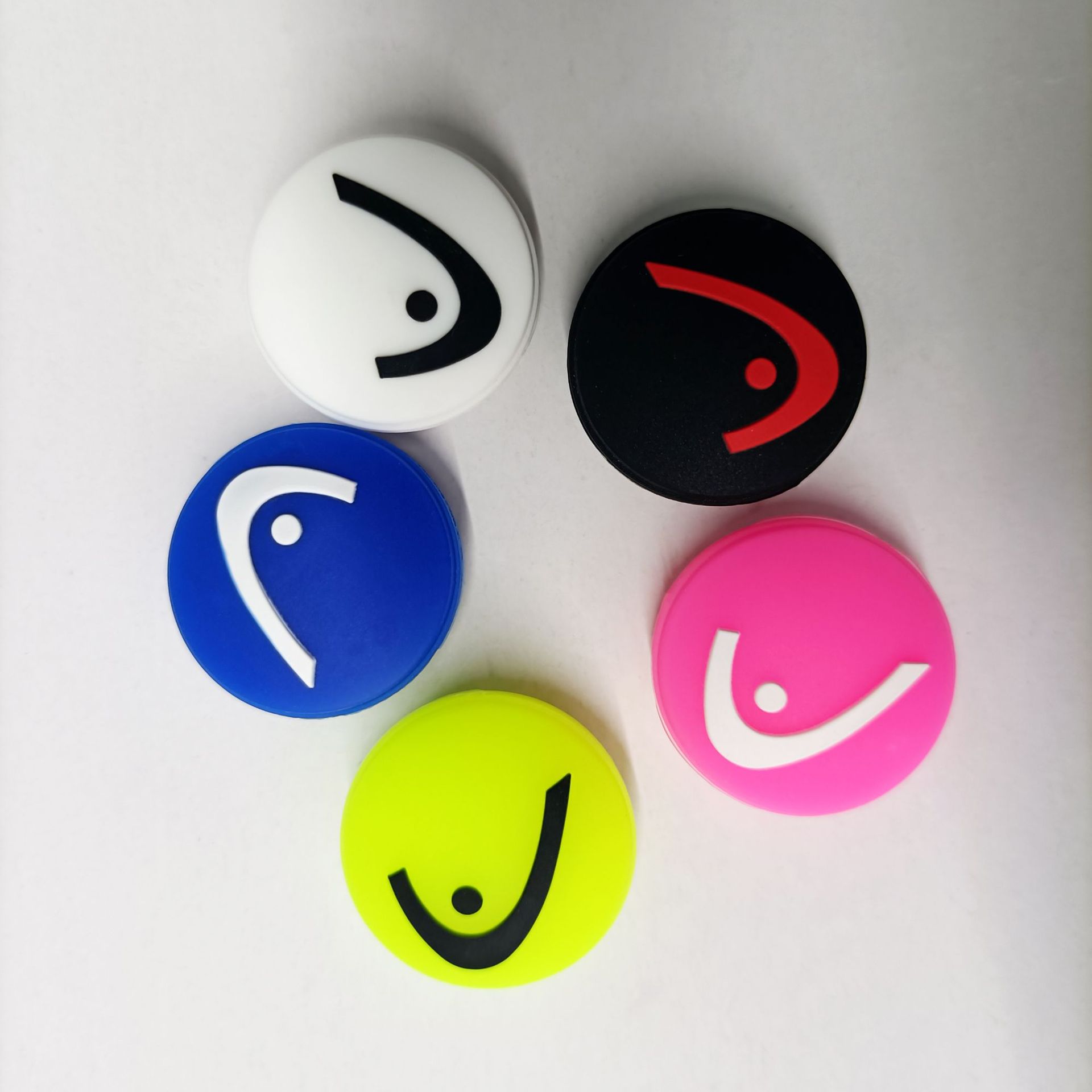 Silicone Tennis Racket Shock Absorber Smiley Face Shock Absorber Cartoon Cat Paw Shock Absorber Pad Shock Absorber Knot Spot Wholesale