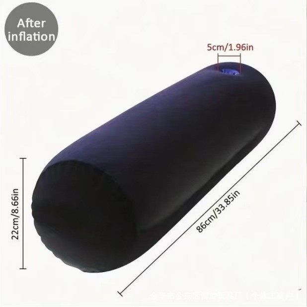 genuine goods Hacker Sex Hug Pillow Fun Pillow P-PF3102 PVC Inflatable Flocking Couple Postural Cushion