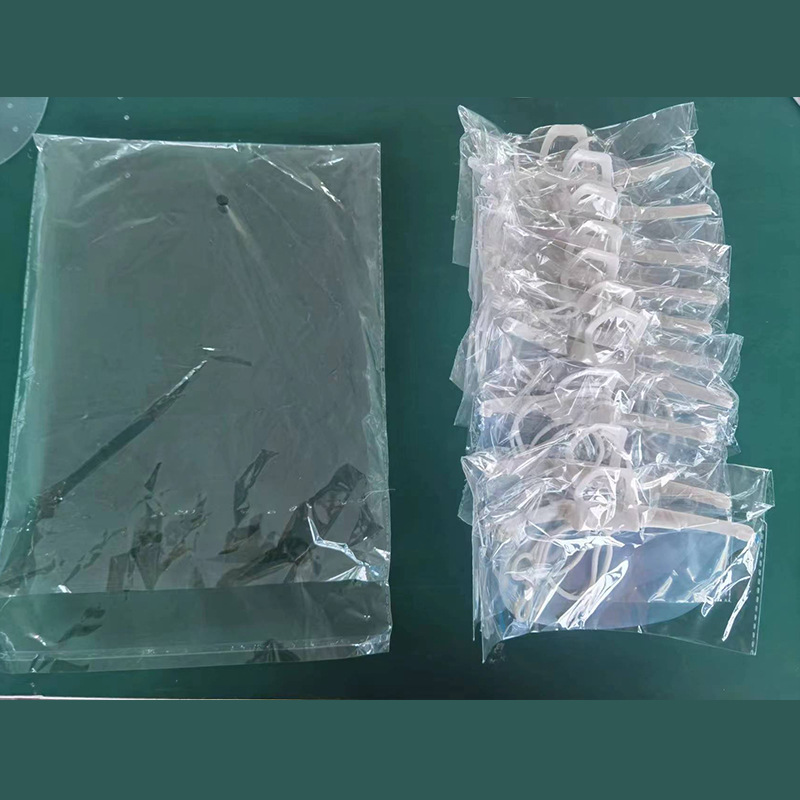 Wholesale spot boxed transparent catering masks chef protection kitchen anti-fog visual catering shop must-have masks