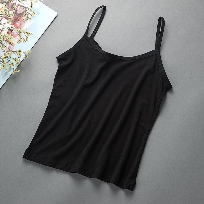 Dafu Modal solid color bottoming shirt with women's camisole manufacturers wholesale