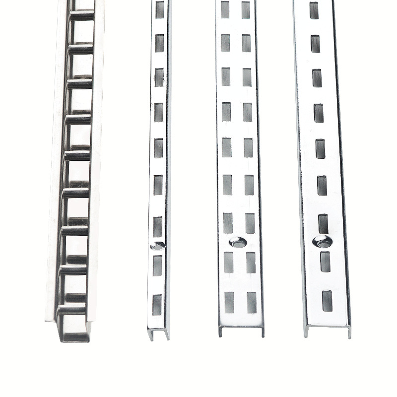 AA Column Bracket Ladder Column Clothing Store Pharmacy Display Rack Display Cabinet Wall Column Ladder Column AA Column Bracket Vertical Strip Steel Strip