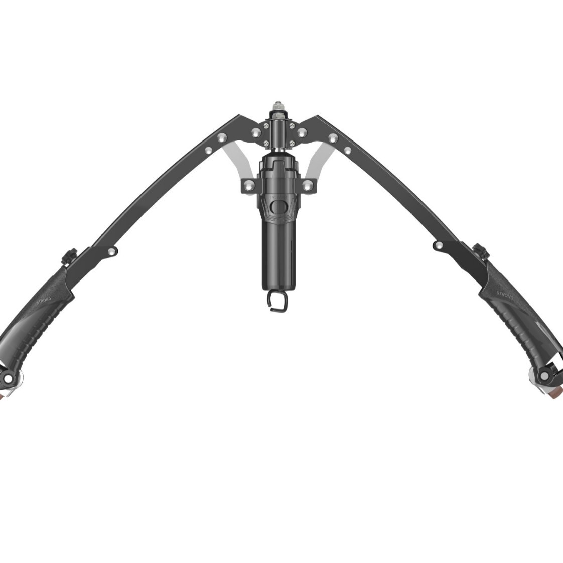 Foreign Trade Arm Strength Device Abdominal Wheel Hydraulic Adjustable Gripper Home Fitness Equipment 200kg Adjustable Arm Strength Stick