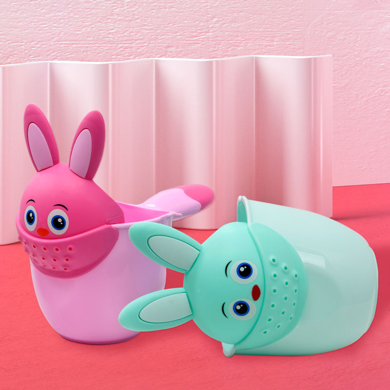 Children's Shampoo Cup Baby Baby Shower Shampoo Cup Maternal and Infant Products Wholesale Factory Direct Supply Rabbit Shampoo Cup